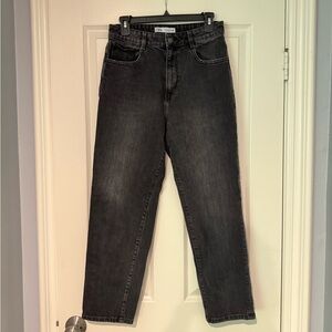 Black Zara Mom Jeans